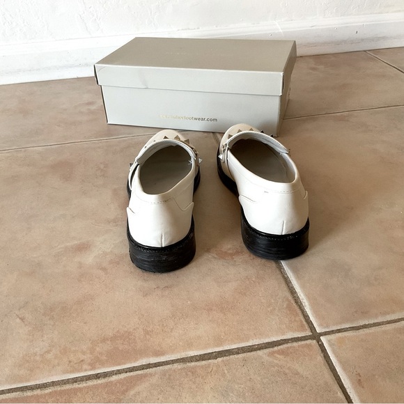 Mark Fisher Ivory Studded Loafer-Size 9 - Picture 5 of 7